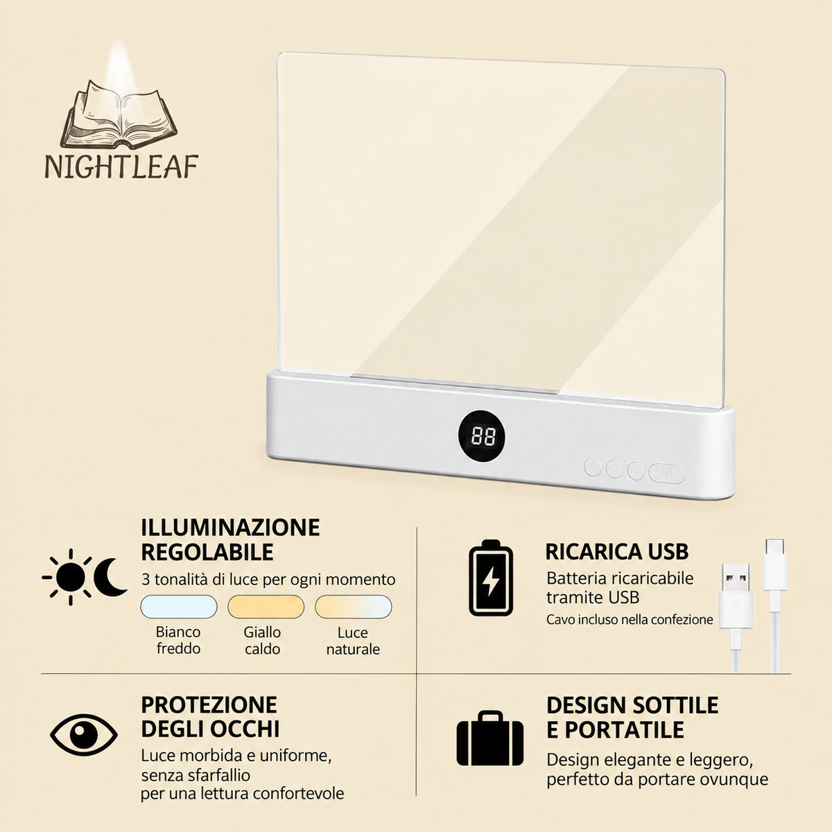 Luce da Lettura LED